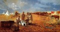 einem regnerischen Tag im Camp auch bekannt als Camp in der Nähe von Yorktown Realismus Winslow Homer maler